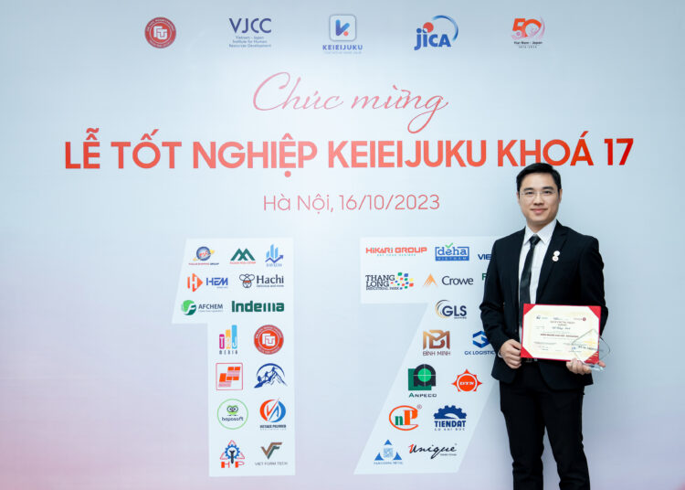 Lễ tổng kết khóa học Keieijuku 17